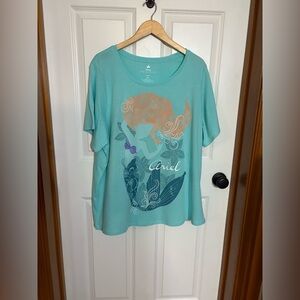 NWOT Disney The Little Mermaid Ariel Tee